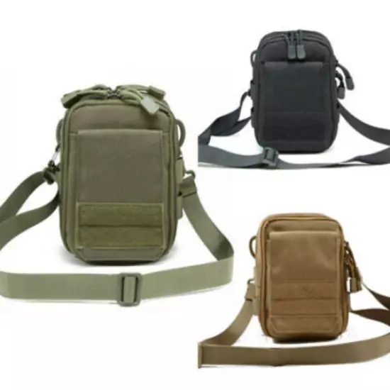 Tactical Molle Pouch Waist Belt Bag Phone Organizer Waterproof Shoulder Pouch