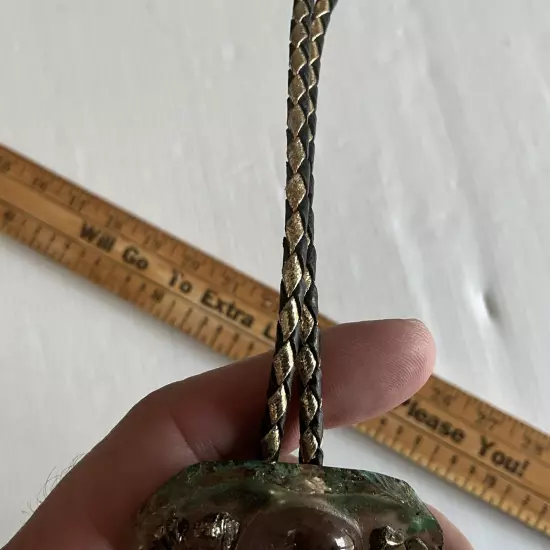 Vintage Homemade Bolo Tie