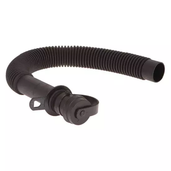 TENNANT 9017507 Drain Hose,8 5/8 in W,Blk 488Z70