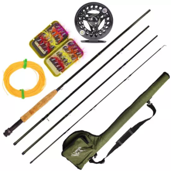 TAIGEK Fly Fishing Combo Set NEW