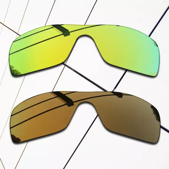 TRUE POLARIZED Replacement Lenses for-Oakley Oil Rig Frame OO9081 Multi-Colors