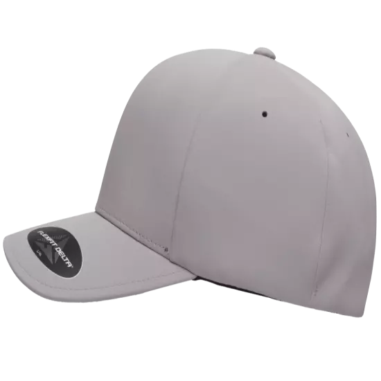 Flexfit Delta 180 Seamless Carbon Cap Fitted Baseball Hat Performance Blank