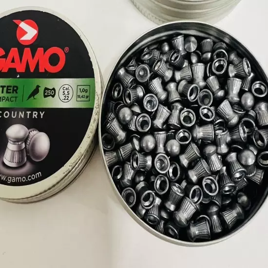 Gamo Combo Pack Assorted Air Rifle Pellets, .22 Caliber Caliber, Open Box B3