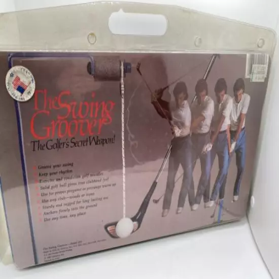 Vintage 1987 The Swing Groover- Model 202- Golf aid NOS! USA