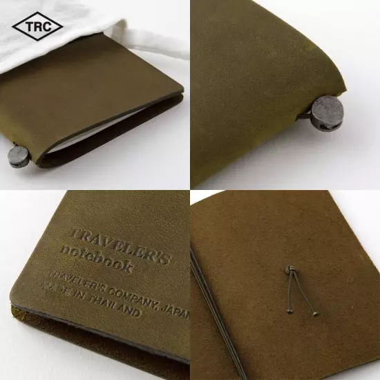 Travelers Company Notebook Passport Size with Limited Card Olive