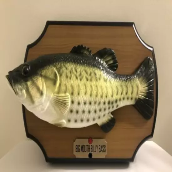 Vintage Big Mouth Billy Bass Singing Fish Gemmy 1999 Motion Activated Tested