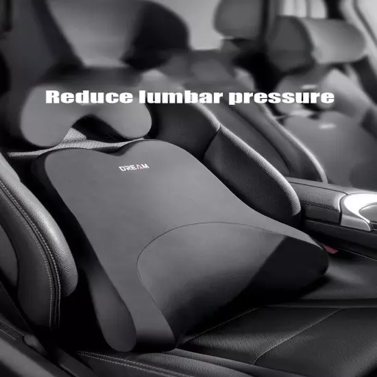 Car Lumbar Support Headrest Neck Pillow Universal Neck Cushion Auto Seat Pillow