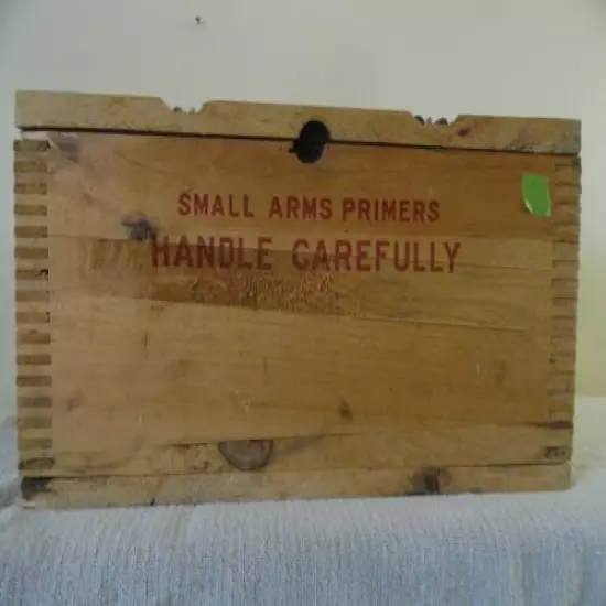 VINTAGE REMINGTON SMALL ARMS PRIMER BOX