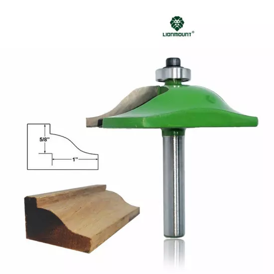 8mm Shank Joint Router Bit Tongue & Groove Woodworking Router Bits Green