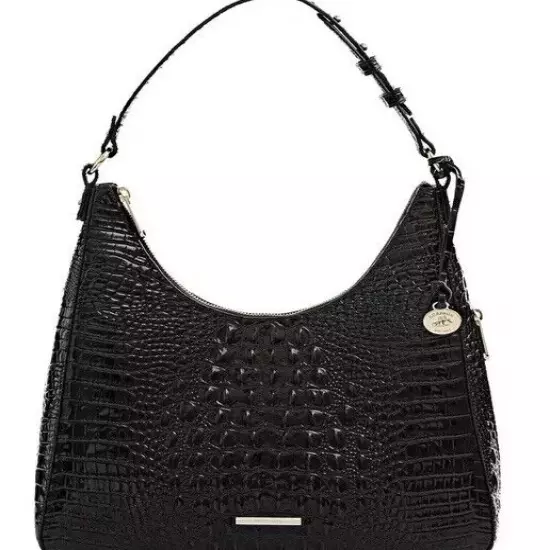 BRAHMIN Tabitha, black melbourne genuine leather NWT Retail $295. Buy Now $185.