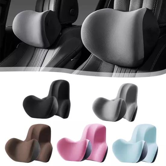 Car Neck Pillow Protective Lumbar Back Support Headrest EW Cushion Seat N M8X8