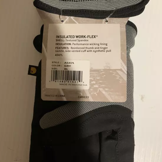 carhartt a547l xl gloves 