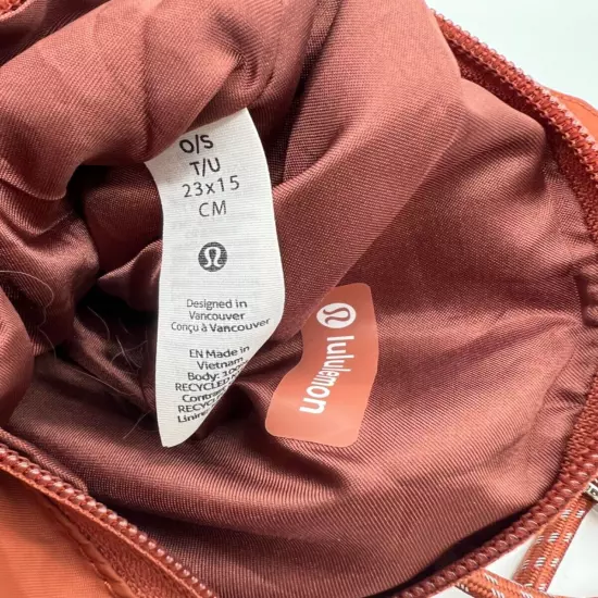 NWT Unisex LULULEMON ROLL-TOP CROSSBODY Adjustable Strap Length US Small