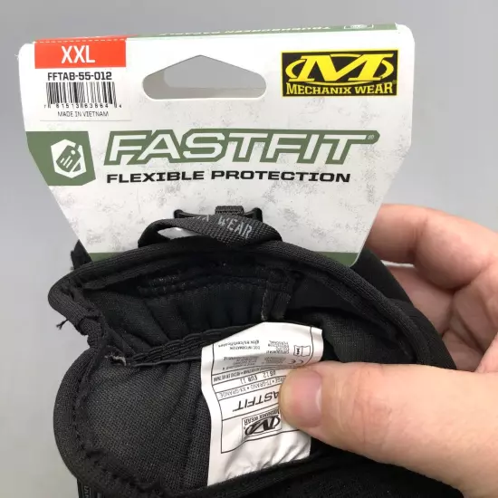 Mechanix Fast Fit Tactical Military Gloves Black XXL Size