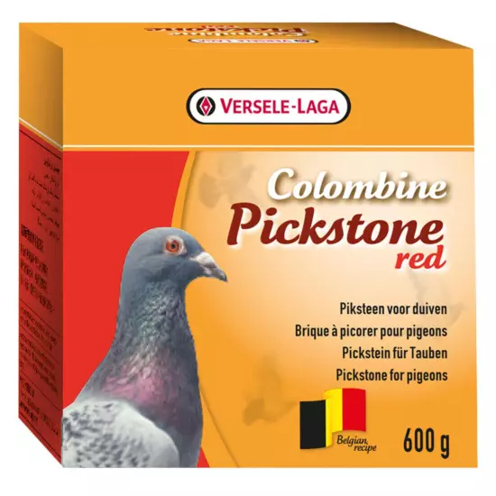 Versele-Laga Colombine Pickstone Red for Pigeons - 600g Clay Pots