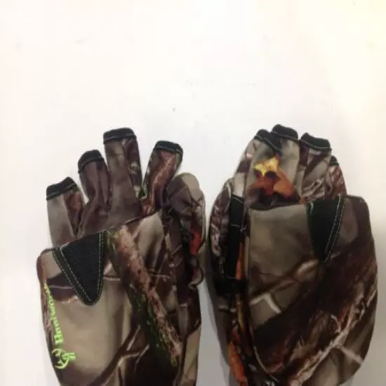 Huntworth Oaktree EVO Men's Fingerless Hunting Gloves & Pop-Top Mittens