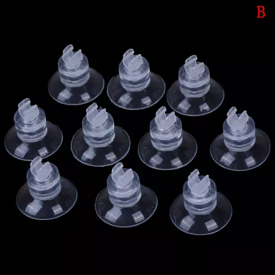 10* Aquarium fish tank suction cup sucker holders for air line tube hose pump Sn