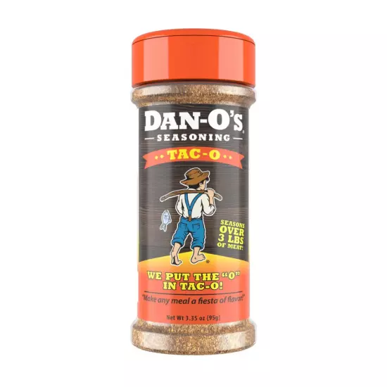 Dan-O's Seasoning Original Crunchy Preem-O SEA-soning Spicy Tac-O - 6 Pack