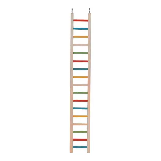 Cockatiel Ladder - 12" Long Parrot Ladder, Bird Cage Ladder, Bird Climbing Toy