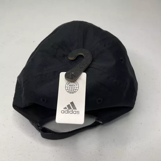 Adidas Hat Baseball Cap Aeroready One Size Adjustable Women Black White Logo NWT