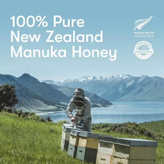 New Zealand Honey Co. Raw Manuka Honey UMF 20+ | MGO 829+, UMF Certified / 4.4oz