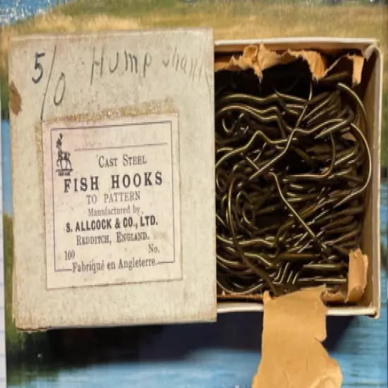 Vintage Alcock Hooks 5/0