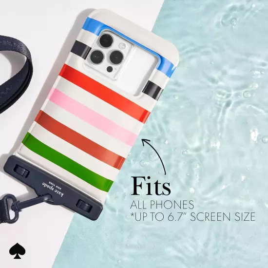 IP68 Floating Waterproof Phone Pouch - Adventure Stripe