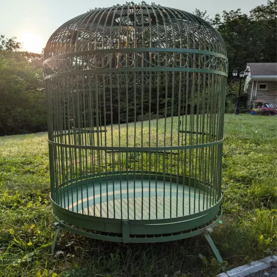 Large Bird Cage Fully Functional Easy to Clean Removable bottom