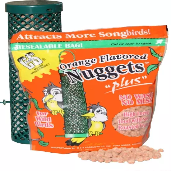 C&S Orange Flavored Nuggets 27 Ounces, 6 Pack 1.68 Pound (Pack of 6) 