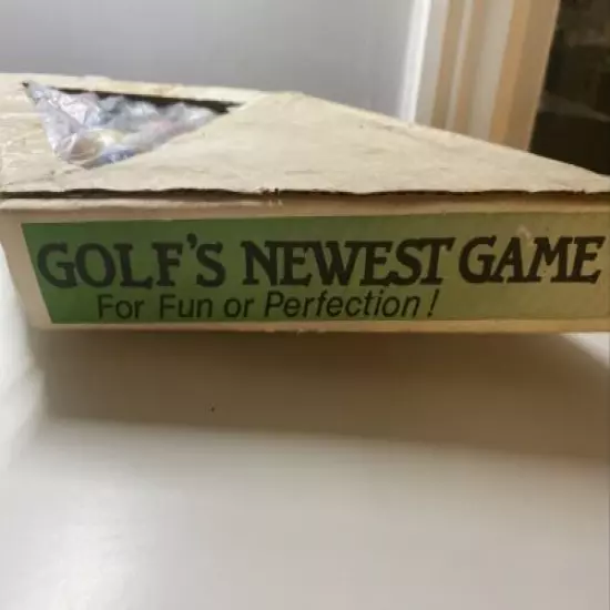 Vintage Billiard Golf Game Family Office game that Improves putting made in USA