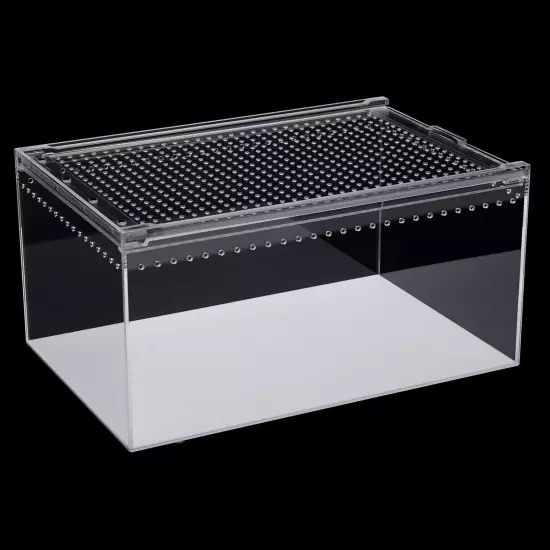 Acrylic Reptile Cage Pet Feeding Tank For Lizard Turtle Insect Breeding Cage