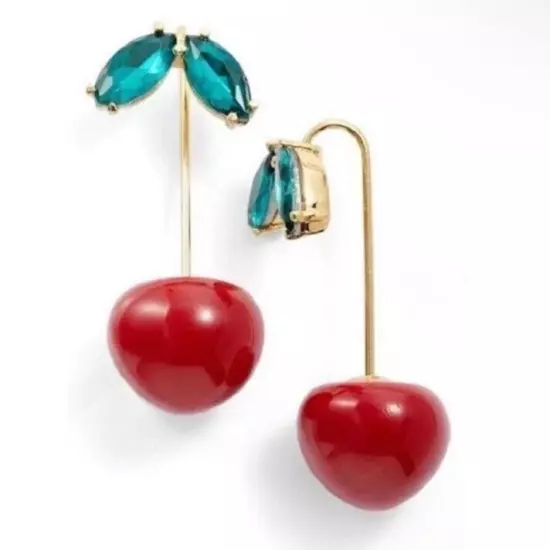 Kate Spade New York Red cherry Lovely Earrings