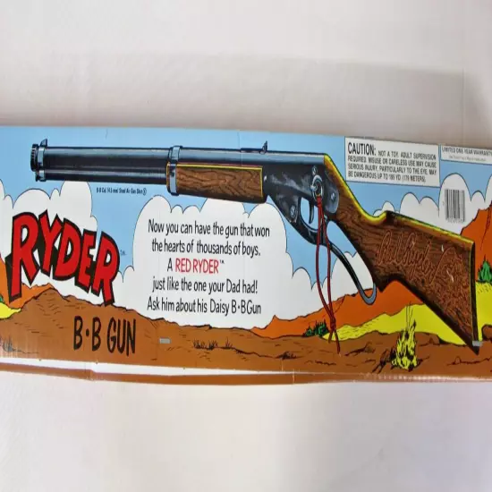 Daisy Red Ryder BB Airsoft Gun BOX ONLY 50th Anniversary (1988) 1938B