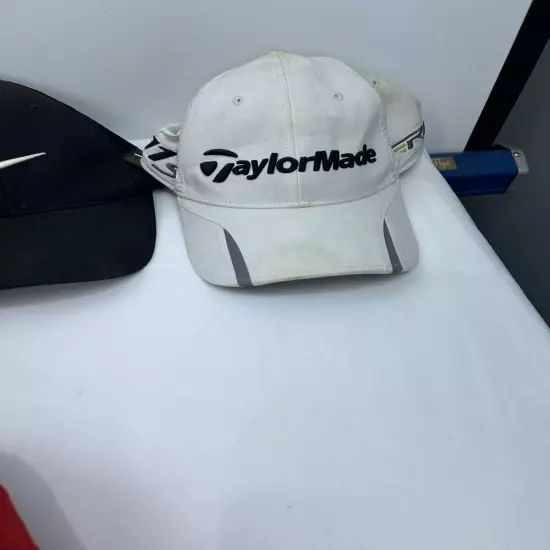 20 Golf hat lot Used And New condition Titleist Taylormade Nike