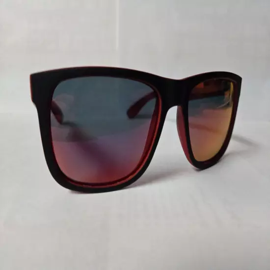 Panama Jack Sunglasses, Red/Black, Square, Clean