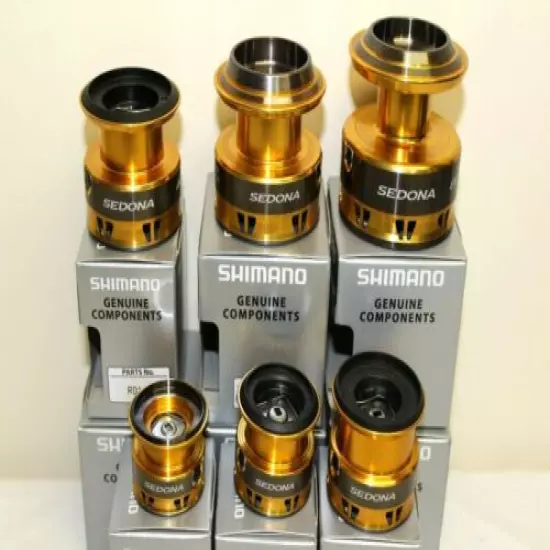 SHIMANO SEDONA FRONT DRAG FISHING REEL SPARE SPOOLS RANGE - VARIOUS MODELS