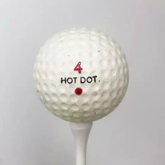 Spalding Australia HOT DOT Individual GOLF BALL #4 Rare