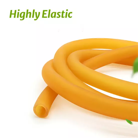 Highly Elastic Natural Latex Rubber Tube for Catapults, Catapulting, Surgical