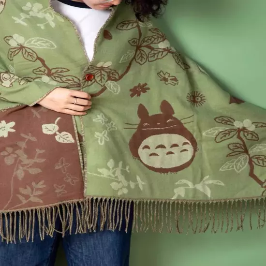 My Neighbor Totoro Winter Scarf with Buttons Studio Ghibli 62*200cm