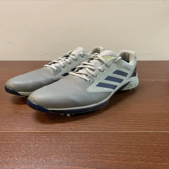 Adidas Men's Sz 10.5 ZG21 Motion PrimeGreen Grey/Navy Golf Shoes