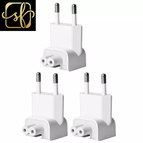 5-1Pcs EU Travel Plug Adapter Converter for Macbook Ipad Pro Outlet Adapter for 