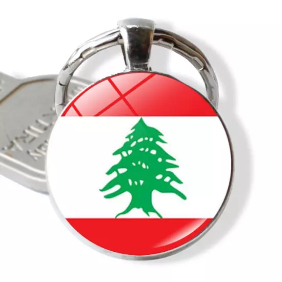 Lebanon Ethnic Keyrings Jewelry Alloy Keychains Adorment GXD