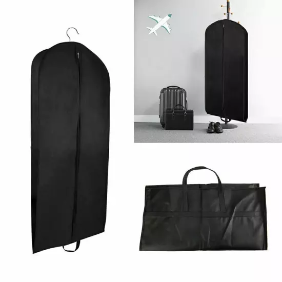 Large Travel Garment Bag Suit Cover Dress Storage Foldable Carrier Bag w/ Handle