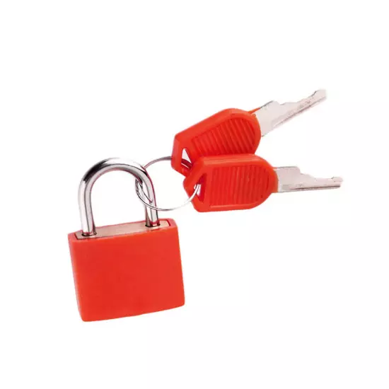 Suitcase Lock Mini Padlock with Key Small Locks for Schoolbag Backpack Luggage