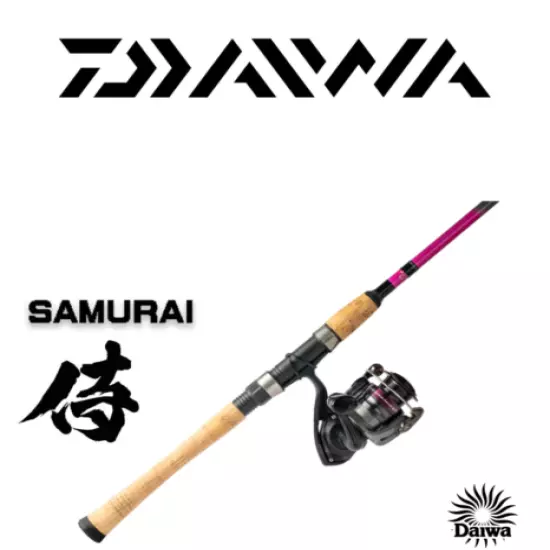 Daiwa Lady Samurai Spinning Combo - LSXSG20BIF602ML - 6'0 - 2 Piece Rod