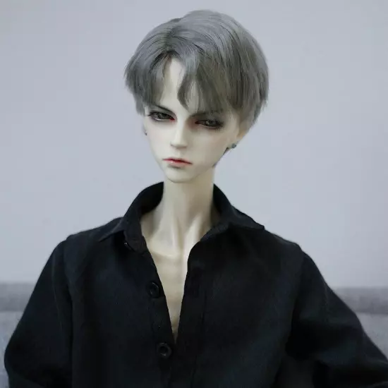 BJD Man Dolls 1/3 Cool Uncle Male Bare Resin Jointed Doll Eyes Face Makeup Toy