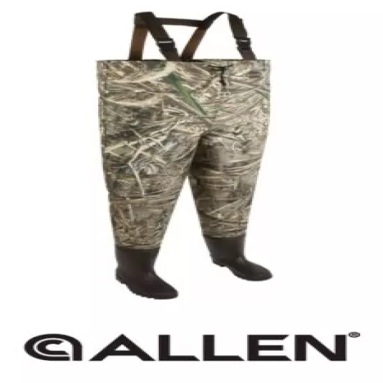 NEW Allen Ridgeway Uninsulated Chest Waders Polyester and Rubber Realtree Max-5