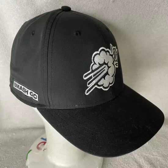 Smash GC Black & White Snapback Hat LIV GOLF Lucky Golfing Cap Mens Italia