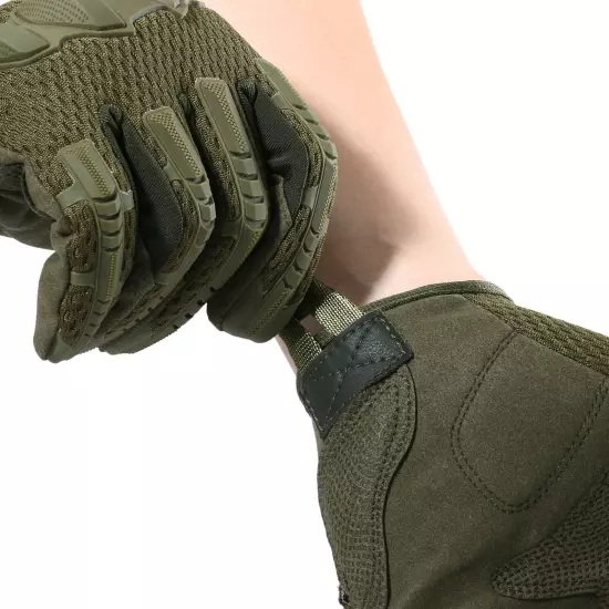 Touch Screen Motorcycle Full Finger Gloves Tactical Combat Motorcycle Motorbike