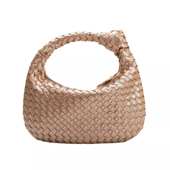 Melie Bianco Brigitte Satchel Mini Edition (Drew) Vegan Woven Knot Bag ANTHRO!